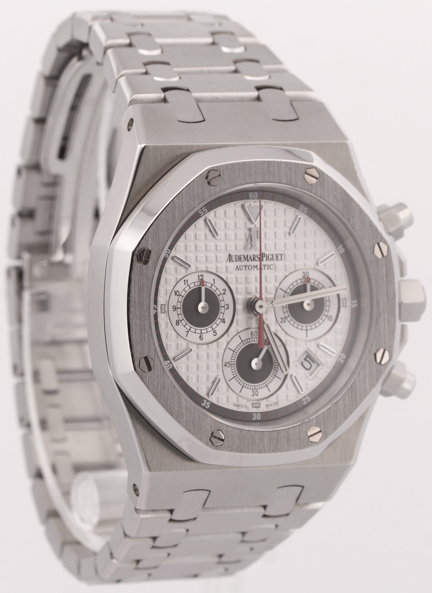 Audemars Piguet Royal Oak Chronograph PANDA 39mm Stainless Steel Watch 26300ST