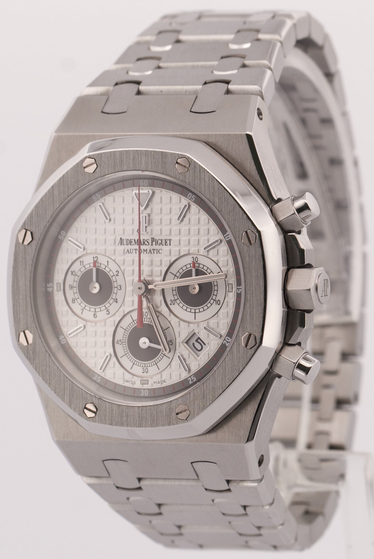 Audemars Piguet Royal Oak Chronograph PANDA 39mm Stainless Steel Watch 26300ST