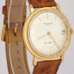VINTAGE Patek Philippe Calatrava 36mm Silver AUTOMATIC 18K Yellow Gold 3445