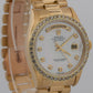 1979 Rolex Day-Date President 18038 Mother of Pearl Diamond 18K Gold 36mm Watch