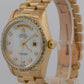 1979 Rolex Day-Date President 18038 Mother of Pearl Diamond 18K Gold 36mm Watch