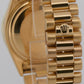 1979 Rolex Day-Date President 18038 Mother of Pearl Diamond 18K Gold 36mm Watch