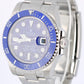 Rolex Submariner Date 116610 Wildman Blue Lapis Lazuli Stone 40mm Steel Watch
