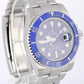 Rolex Submariner Date 116610 Wildman Blue Lapis Lazuli Stone 40mm Steel Watch