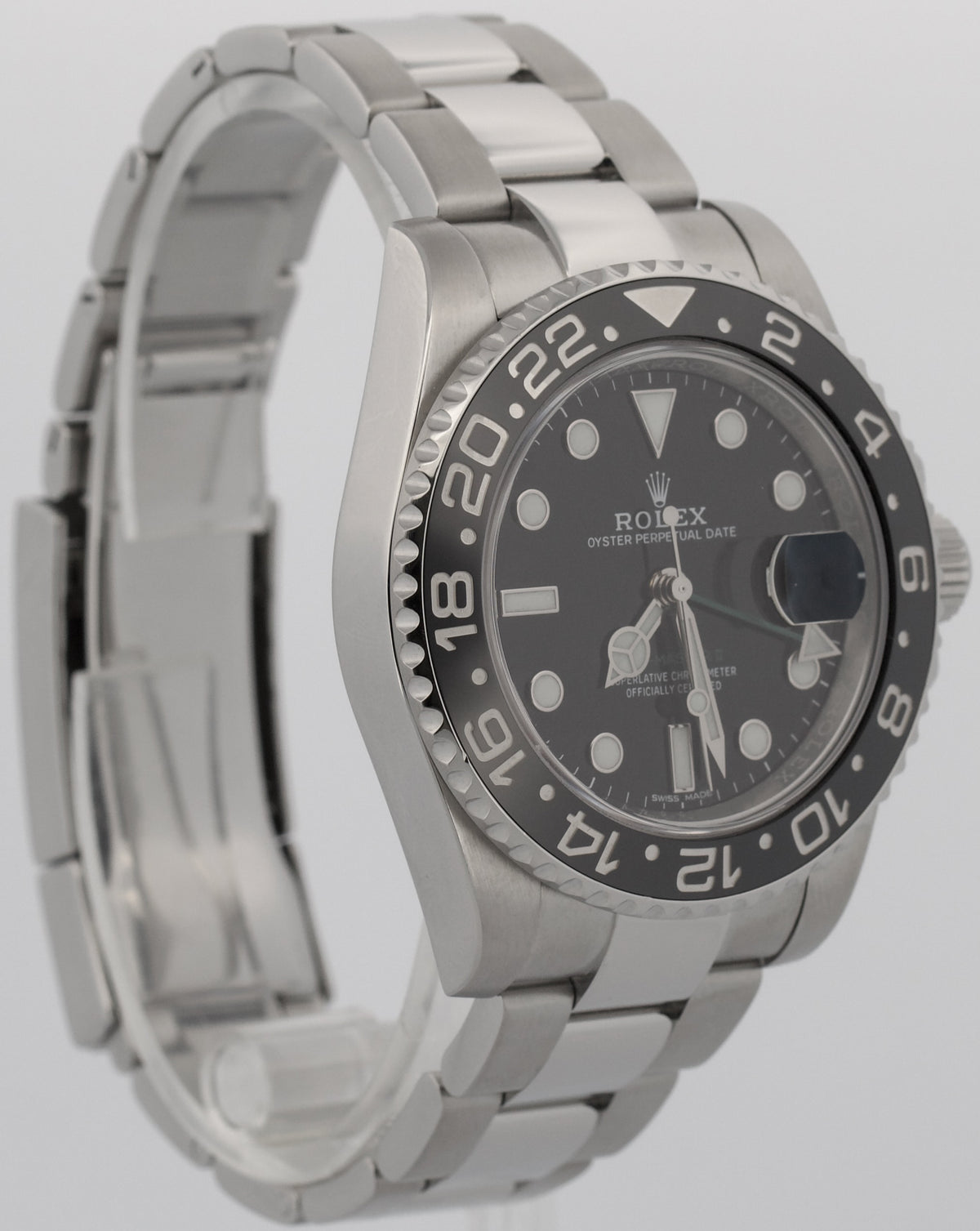 2017 Rolex GMT-Master II 116710 LN Black Stainless Steel Ceramic 40mm Box Papers