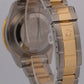 PAPERS Rolex Submariner 40mm BLUE 18K Yellow GOLD BUCKLE Stainless 16613 BOX