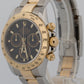 2008 Rolex Daytona Cosmograph 116523 Two-Tone Gold Steel Black 40mm Box Papers