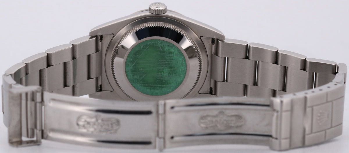 Rolex Explorer 114270 Black 36mm 3-6-9 Stainless Steel No-Holes Oyster Watch