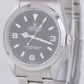 MINT Rolex Explorer I Black 36mm 3-6-9 Dial Stainless Steel Oyster 14270 Watch