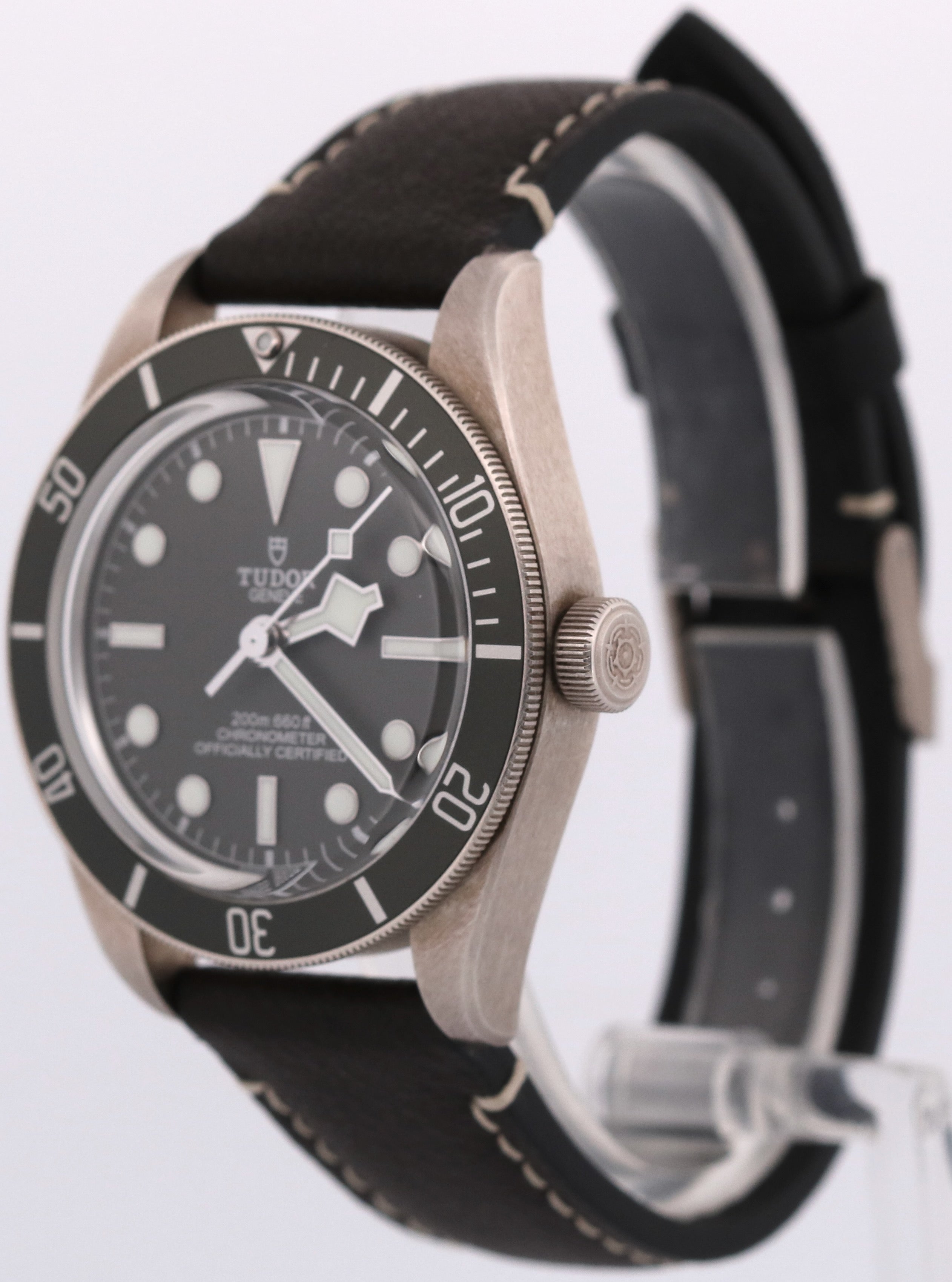 2021 Tudor Black Bay 58 79010SG 925 Sterling Silver Leather 39mm