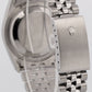 Rolex DateJust 36mm BLACK Stainless Steel JUBILEE Smooth Automatic Watch 16200