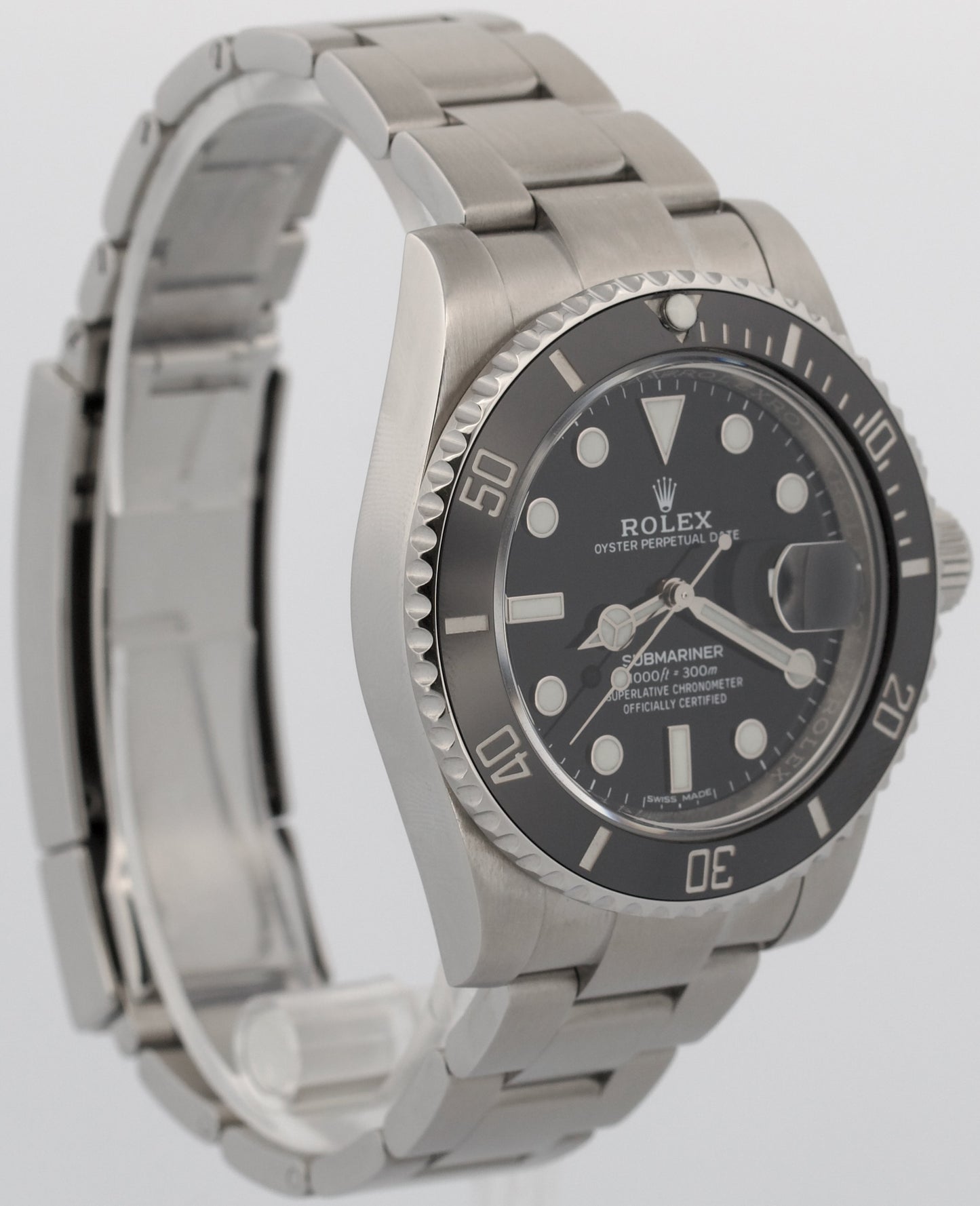2019 Rolex Submariner Date 116610 LN Black Stainless Steel 40mm Watch Box Papers