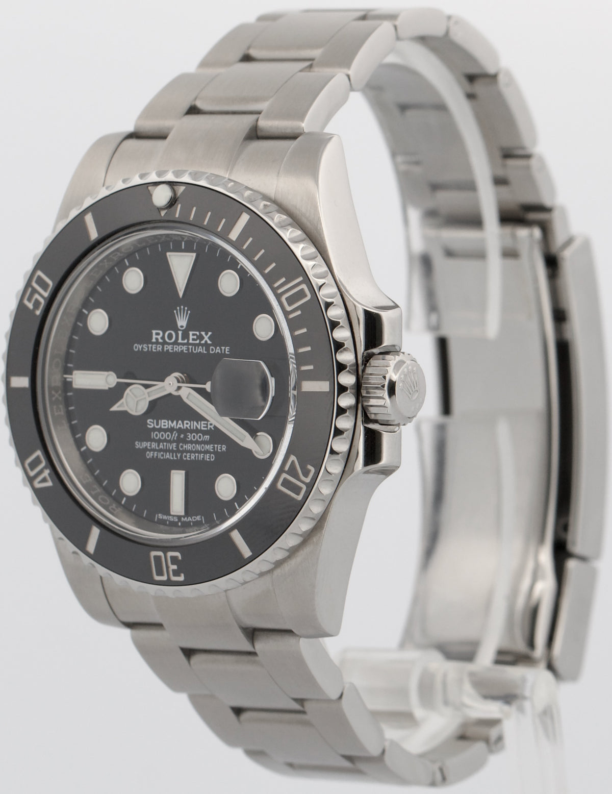 2019 Rolex Submariner Date 116610 LN Black Stainless Steel 40mm Watch Box Papers