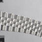 Rolex DateJust 36mm BLACK Stainless Steel JUBILEE Smooth Automatic Watch 16200