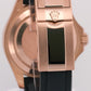 Rolex Yacht-Master BLACK 18K Rose Gold Oysterflex Rubber 40mm 116655 Watch