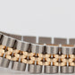 Ladies Rolex DateJust White DIAMOND 18K Gold Steel 26mm JUBILEE Watch 79173
