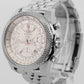 PAPERS Breitling For Bentley B06 White Stainless Steel AB0612 44mm Watch BOX