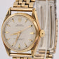 VINTAGE 1958 Rolex Oyster Perpetual IVORY 31mm 14K Yellow Gold JUBILEE 6548