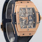 Hublot Spirit of Big Bang 641.OX.7180.LR Skeleton 18K Rose Gold Blue 42mm Watch