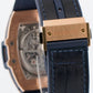 Hublot Spirit of Big Bang 641.OX.7180.LR Skeleton 18K Rose Gold Blue 42mm Watch