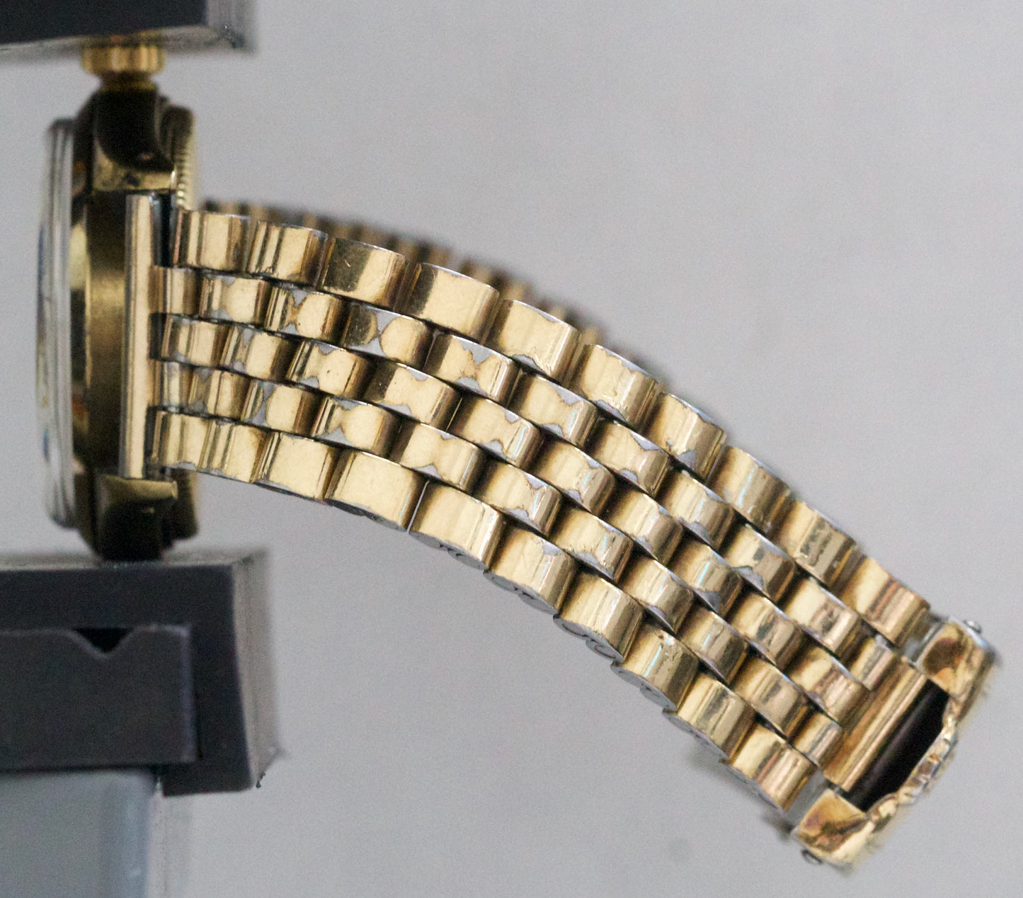 VINTAGE 1958 Rolex Oyster Perpetual IVORY 31mm 14K Yellow Gold JUBILEE 6548