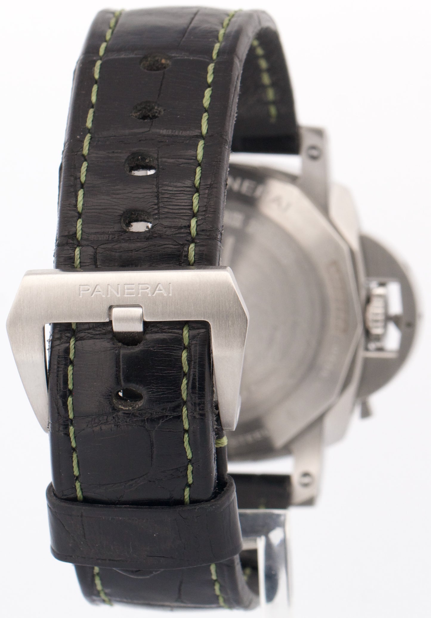 Panerai Luminor GMT 3 Days MS DHONI PAM01056 Steel GREEN Automatic 44mm PAM1056