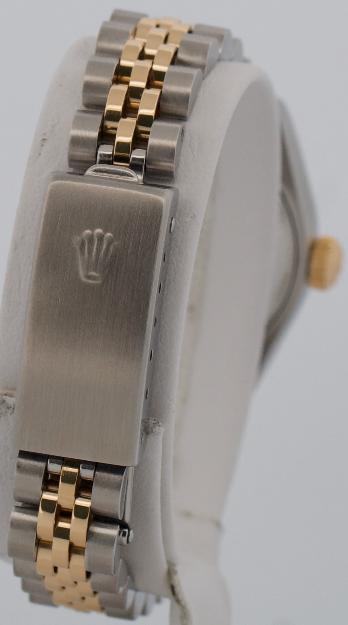 Ladies Rolex DateJust 79173 Factory MOP Sapphire 18K Steel 26mm Jubilee Watch