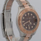 2020 Rolex Yacht-Master 268621 37mm Chocolate Brown Steel 18K Gold Box Papers
