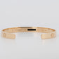 2015 PAPERS Cartier LOVE CUFF Bracelet Solid 18K Yellow Gold Size 19 AU 750 BOX