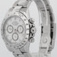 2021 RSC Rolex Daytona Cosmograph WHITE Panda Stainless Steel 40mm 116520 BOX