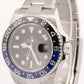 PAPERS Rolex GMT-Master II BATMAN Blue Black Steel Ceramic 40mm 116710 BLNR BOX