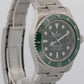 2016 Rolex Submariner 116610 LV Hulk Green Ceramic Steel Oyster 40mm Box Papers