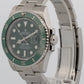 2016 Rolex Submariner 116610 LV Hulk Green Ceramic Steel Oyster 40mm Box Papers