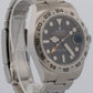 2012 Rolex Explorer II 216570 42mm Black Orange Steel GMT Watch Box Papers