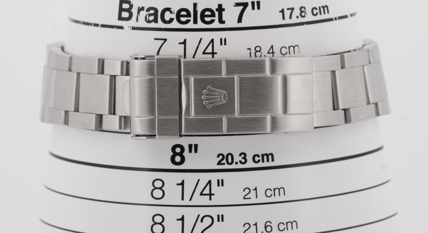 Rolex Submariner Date NO-HOLES Stainless Steel Black REHAUT 40mm 16610T Watch