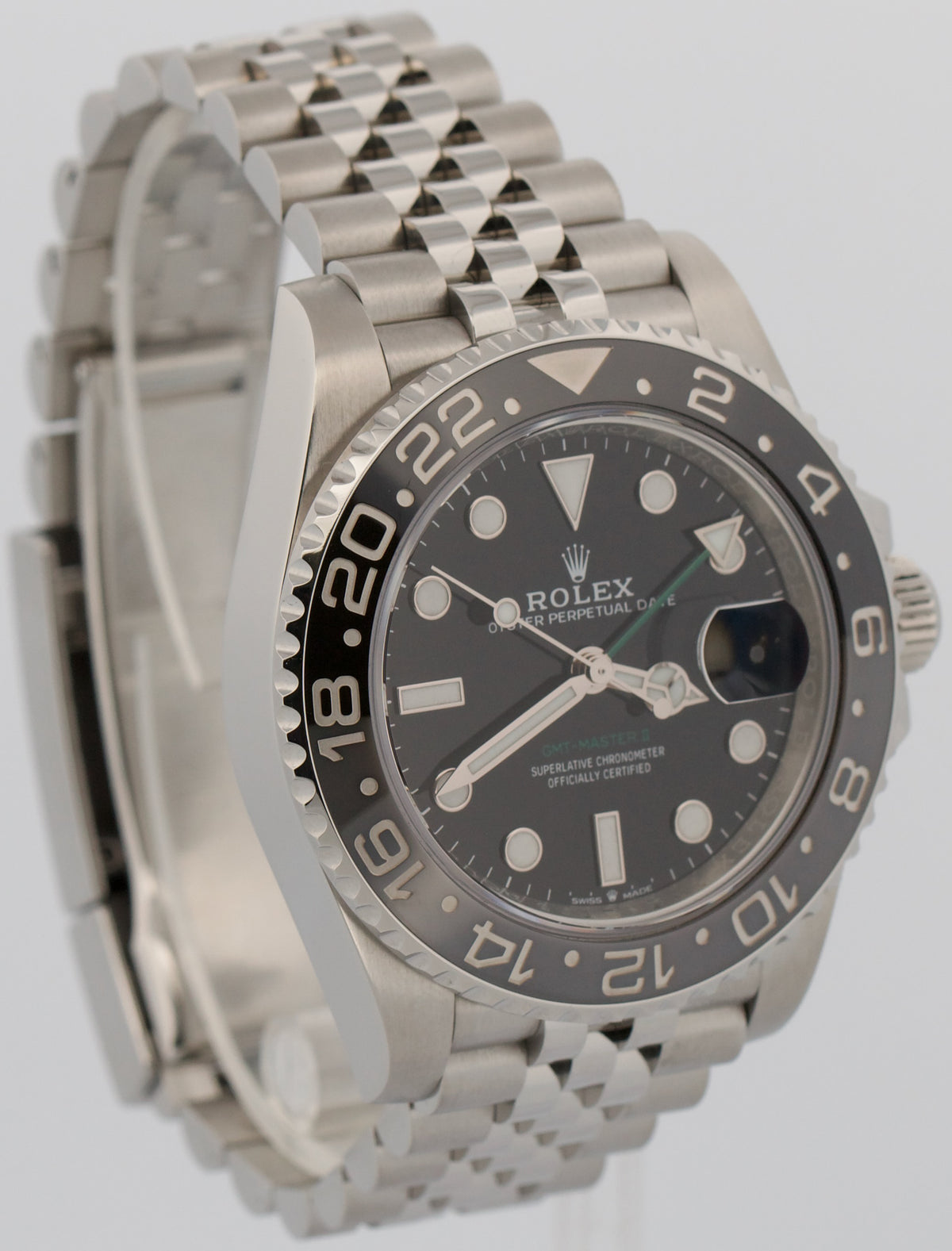 2026 Rolex GMT-Master II 126710 GRNR Bruce Wayne Jubilee Steel 40mm Box Papers