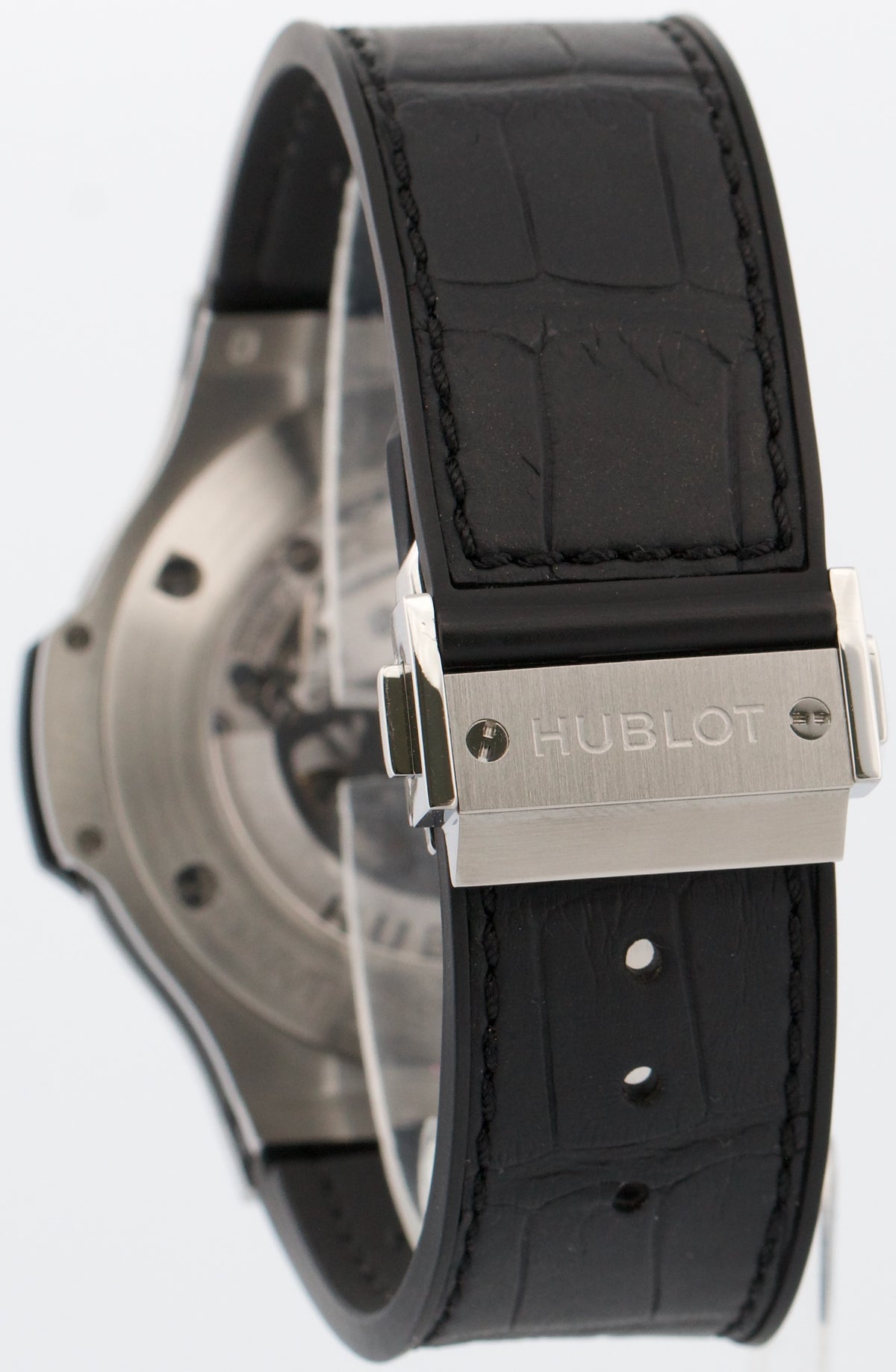 Hublot Big Bang 301.SB.131.RX Black Stainless Steel 44mm Rubber Watch Papers