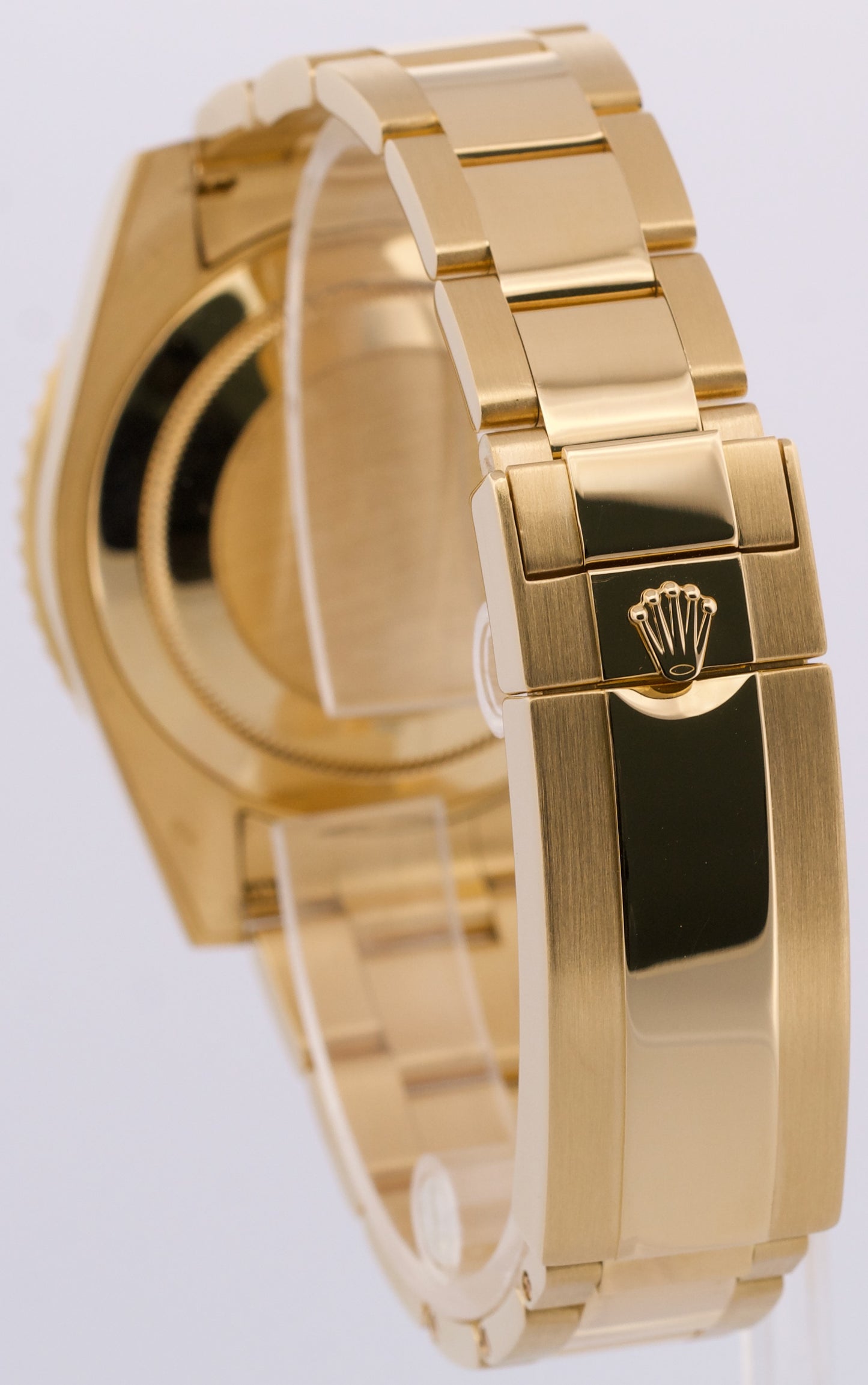 PAPERS Rolex Submariner Date BLACK 18K Yellow Gold Ceramic 40mm 116618 LN BOX