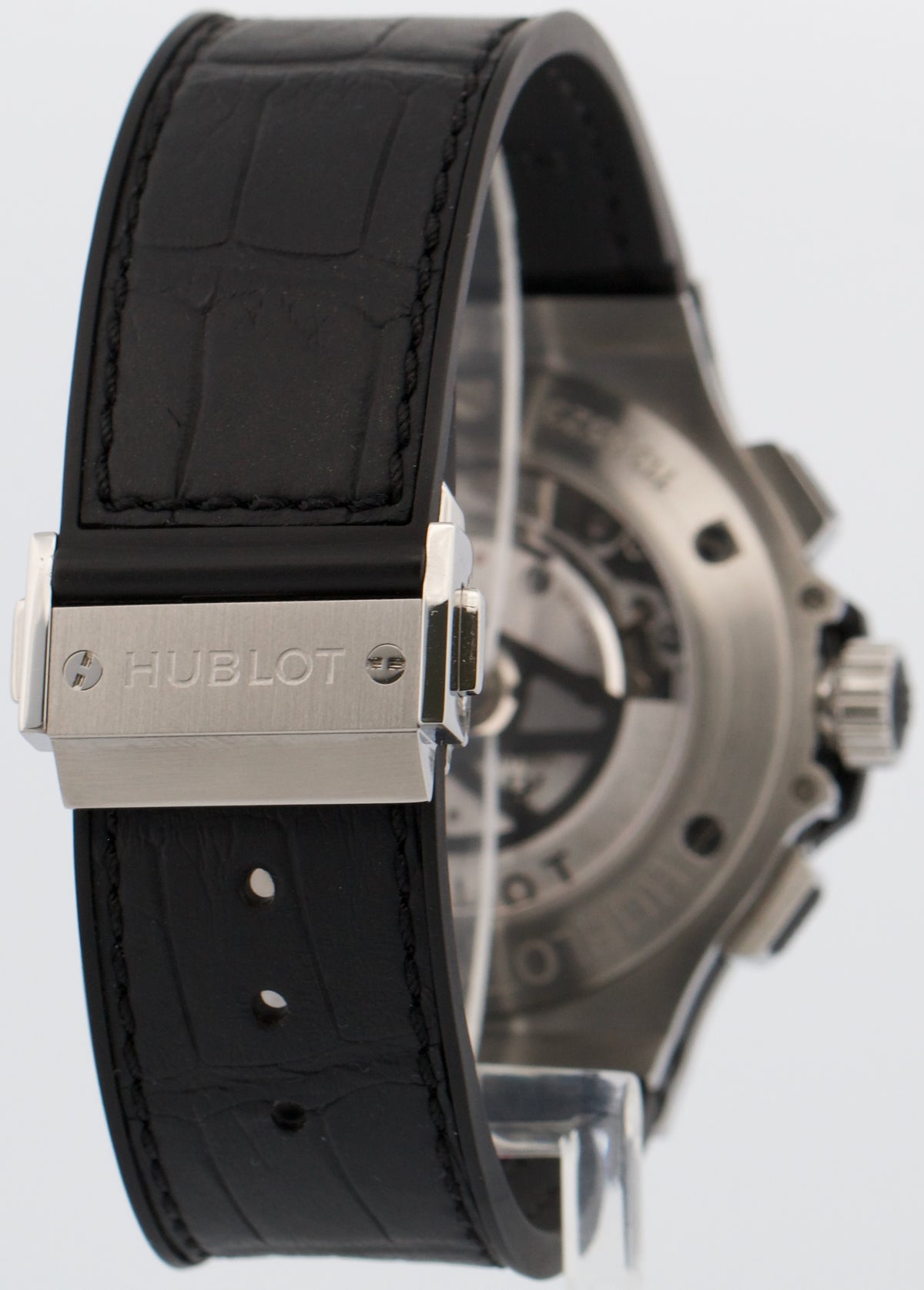 Hublot Big Bang 301.SB.131.RX Black Stainless Steel 44mm Rubber Watch Papers