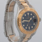 Rolex Yacht-Master 40mm BLUE 18K Two-Tone 18K Yellow Gold Steel 16623 Watch