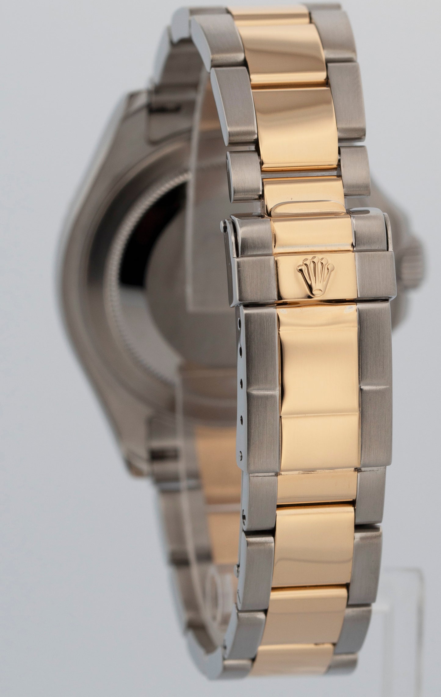 Rolex Yacht-Master 40mm BLUE 18K Two-Tone 18K Yellow Gold Steel 16623 Watch