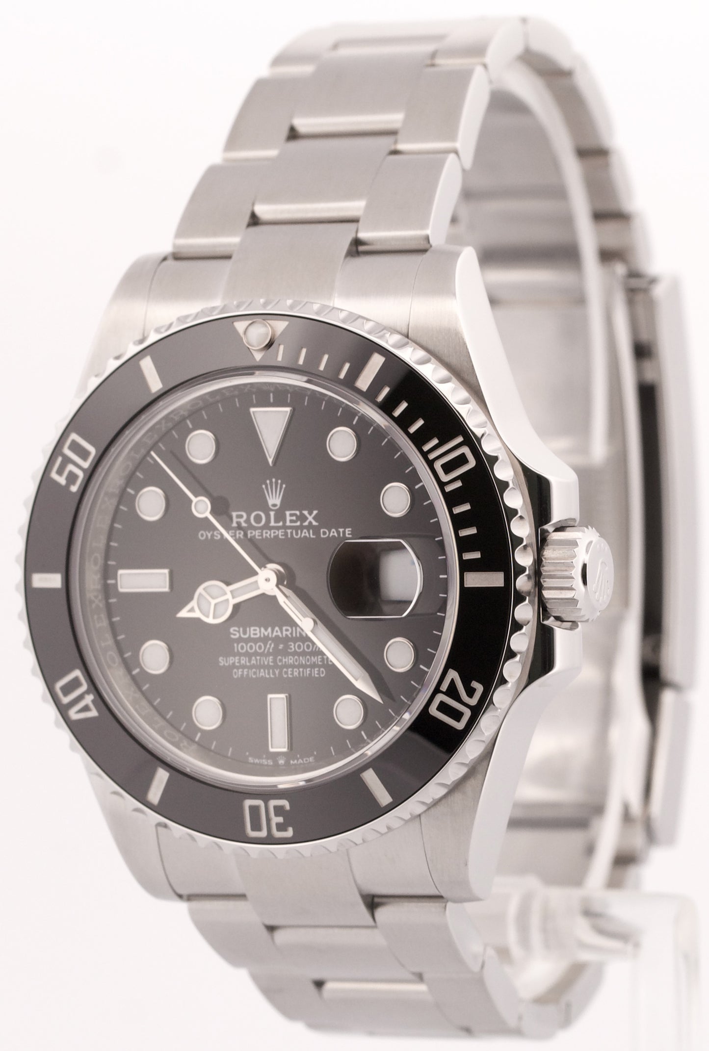 2023 PAPERS Rolex Submariner Date 41 BLACK Ceramic 41mm Steel 126610 LN BOX