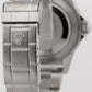 Rolex Submariner Date BLACK Stainless Steel 40mm Oyster NO-HOLES Watch 16610
