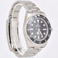 MINT PAPERS Rolex Submariner No-Date Black Ceramic Steel 114060 40mm Watch B+P