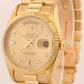 Rolex Day-Date President CHAMPAGNE DIAMOND 36mm 18K Yellow Gold 18238 Watch