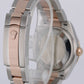 2022 Rolex DateJust 31mm Two-Tone 18k Rose Gold Steel Rhodium 278271 Watch BOX