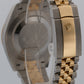 Rolex DateJust 41 126333 Black Diamond Steel 18K Yellow Gold 41mm Jubilee Watch