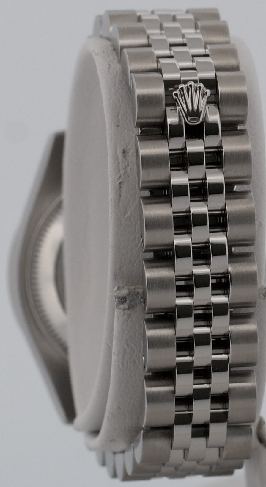 Rolex DateJust 179384 Silver Diamond Stainless Steel 18K Gold 26mm Jubilee Watch
