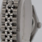 Rolex DateJust 179384 Silver Diamond Stainless Steel 18K Gold 26mm Jubilee Watch