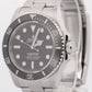 PAPERS Rolex Submariner 41mm No-Date BLACK Ceramic Stainless Steel 124060 LN BOX